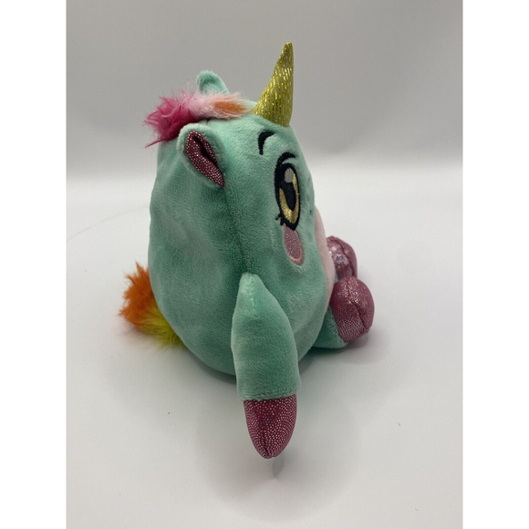 MushMeez 6" Maya the Unicorn Soft, Moldable Squeezable Plush Toy - Picture 2 of 7